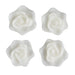 4 Roses Flowers Floating Candles for Wedding Centerpieces CAND_LR_WHT