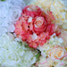 4 Silk Hydrangea Roses Bridal Bouquets - Pink ARTI_006_PINK