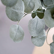 4 Stems 25" Silk Eucalyptus Leaves Artificial Greenery - Frosted Green ARTI_GRN_14_01