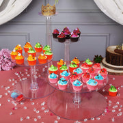 4 Tiers 16" Acrylic CupCake Stand Set CAKE_STND_B7