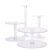 4 Tiers 16" Acrylic CupCake Stand Set CAKE_STND_B7