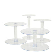 4 Tiers XL Clear Wedding Cupcake Cup Cake Stand Set NEW CAKE_STND_A3