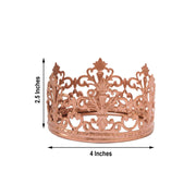 4" wide Royal Crown Cake Topper Party Centerpiece Decorations