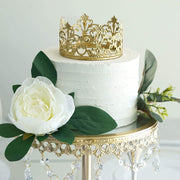 4" wide Royal Crown Cake Topper Party Centerpiece Decorations