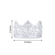 4" wide Royal Crown Cake Topper Party Centerpiece Decorations