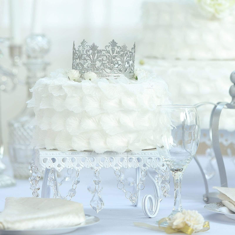 4" wide Royal Crown Cake Topper Party Centerpiece Decorations