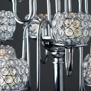 40" Crystal Beaded Candelabra Candle Holder Wedding Centerpiece