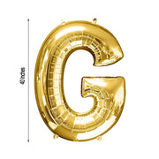 40" Mylar Foil Balloon - Gold Letters