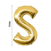 40" Mylar Foil Balloon - Gold Letters