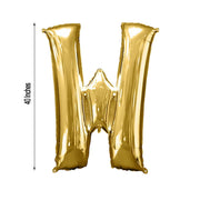 40" Mylar Foil Balloon - Gold Letters