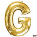 40" Mylar Foil Balloon - Gold Letters BLOON_40G_G
