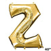 40" Mylar Foil Balloon - Gold Letters BLOON_40G_Z