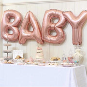40" Mylar Foil Balloon - Rose Gold Letters