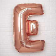 40" Mylar Foil Balloon - Rose Gold Letters