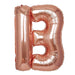 40" Mylar Foil Balloon - Rose Gold Letters BLOON_40RG_B
