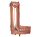 40" Mylar Foil Balloon - Rose Gold Letters BLOON_40RG_L