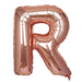 40" Mylar Foil Balloon - Rose Gold Letters BLOON_40RG_R