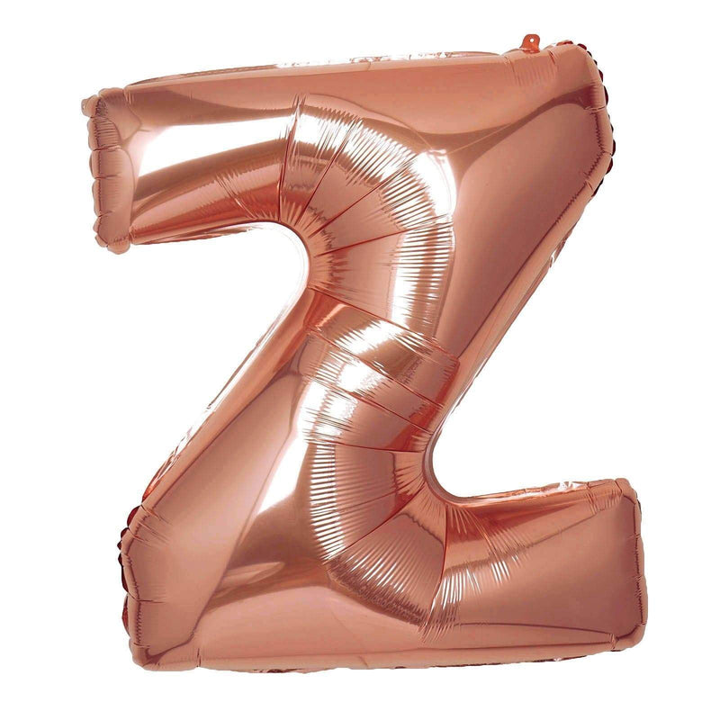40" Mylar Foil Balloon - Rose Gold Letters BLOON_40RG_Z