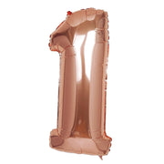 40" Mylar Foil Balloons - Rose Gold Numbers BLOON_40RG_1