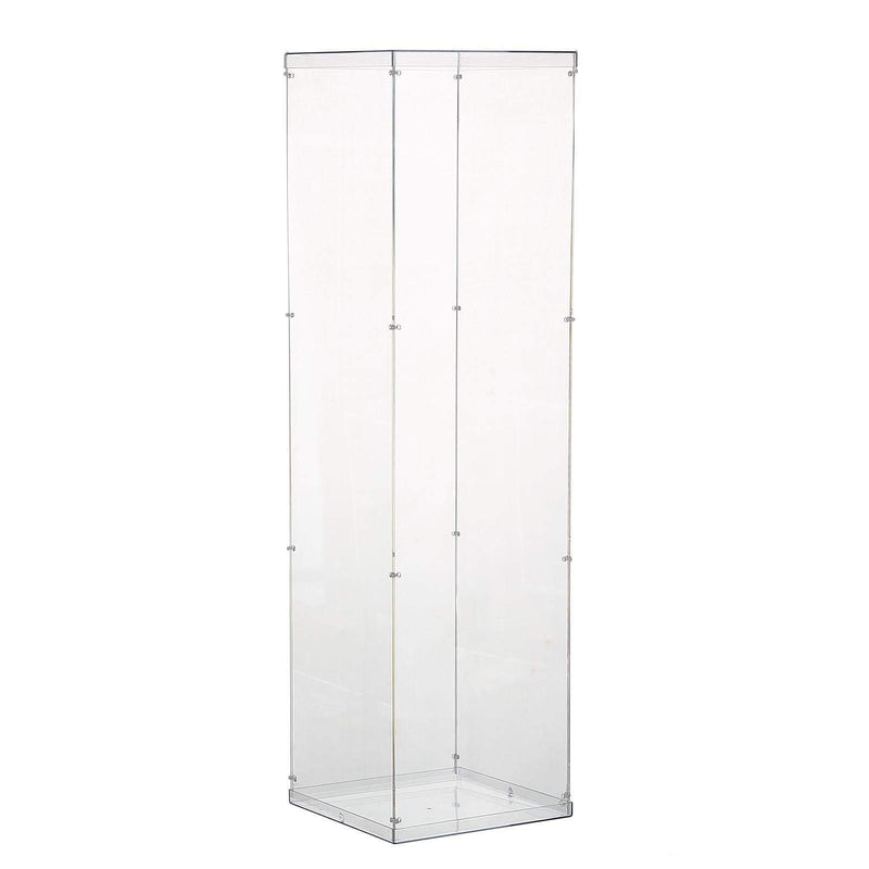 40" tall Acrylic Display Box Floor Standing Centerpiece PROP_BOX_001_40_CLR
