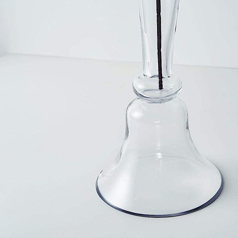 40" tall Reversible Trumpet Glass Vases - Clear VASE_A72_40_CLR