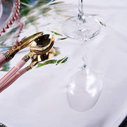 40" x 90" Rectangular Metallic Disposable Plastic Tablecloth - Silver TAB_FOL_01_40X90_SILV