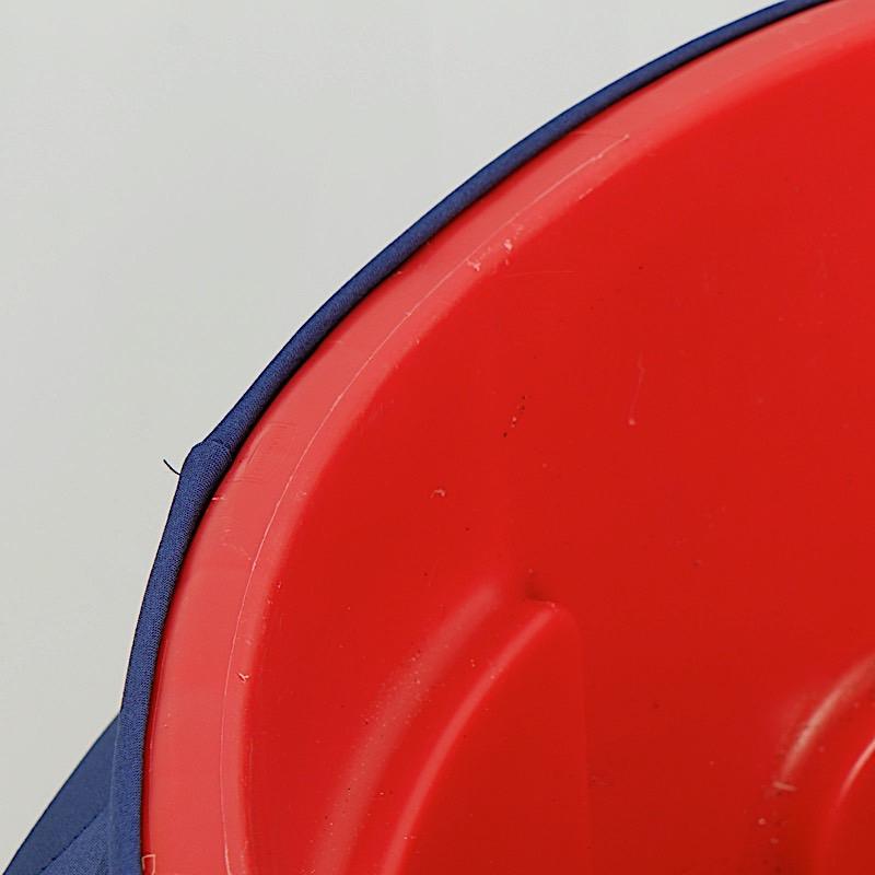 41-50 Gallons Spandex Stretch Round Trash Bin Cover - Navy Blue TAB_SPX_TRSB02_NAVY