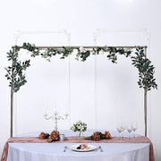 42" tall Adjustable Over The Table Rod Stand Metal Arch - Gold BKDP_STND_12_GOLD