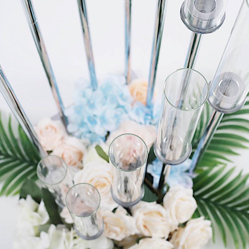 42" tall Candelabra Candle Holder Centerpiece with Glass