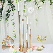 42" tall Candelabra Candle Holder Centerpiece with Glass