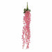 42" tall Silk Wisteria Flowers Hanging Vine Bush ARTI_WIST01_PINK