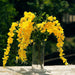 44" tall Silk Wisteria Flowers Hanging Vine Bush