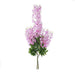 44" tall Silk Wisteria Flowers Hanging Vine Bush ARTI_WIST02_LAV