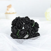 48 Mini Roses 4" Foam Artificial Flowers with Stem