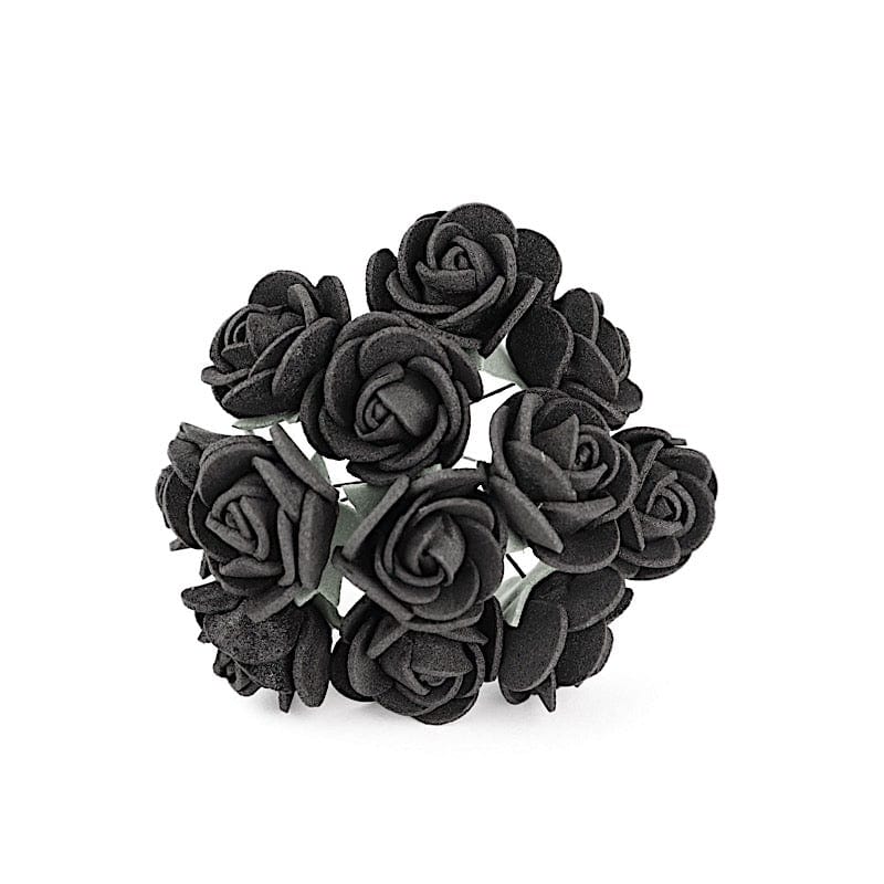 Mini Satin Ribbon Roses Mini Fabric Flowers for Nepal