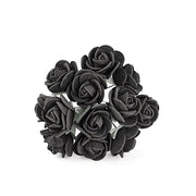 48 Mini Roses 4" Foam Artificial Flowers with Stem