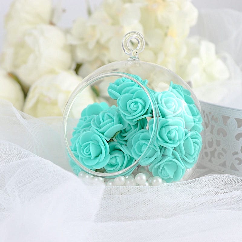 48 Mini Roses 4" Foam Artificial Flowers with Stem