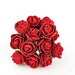 48 Mini Roses 4" Foam Artificial Flowers with Stem ARTI_FOAMRS04_1_BURG