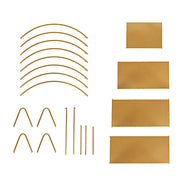 4ft Round Large Metal Cake Dessert Display Stand Wedding Arch Backdrop - Gold CAKE_STND_R02_48_GOLD