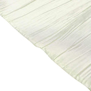 5 Accordion Crinkled Taffeta Dinner Napkins
