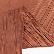 5 Accordion Crinkled Taffeta Dinner Napkins