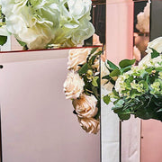 5 Acrylic Display Boxes Centerpieces Pedestal Riser Columns