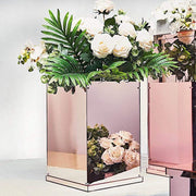 5 Acrylic Display Boxes Centerpieces Pedestal Riser Columns