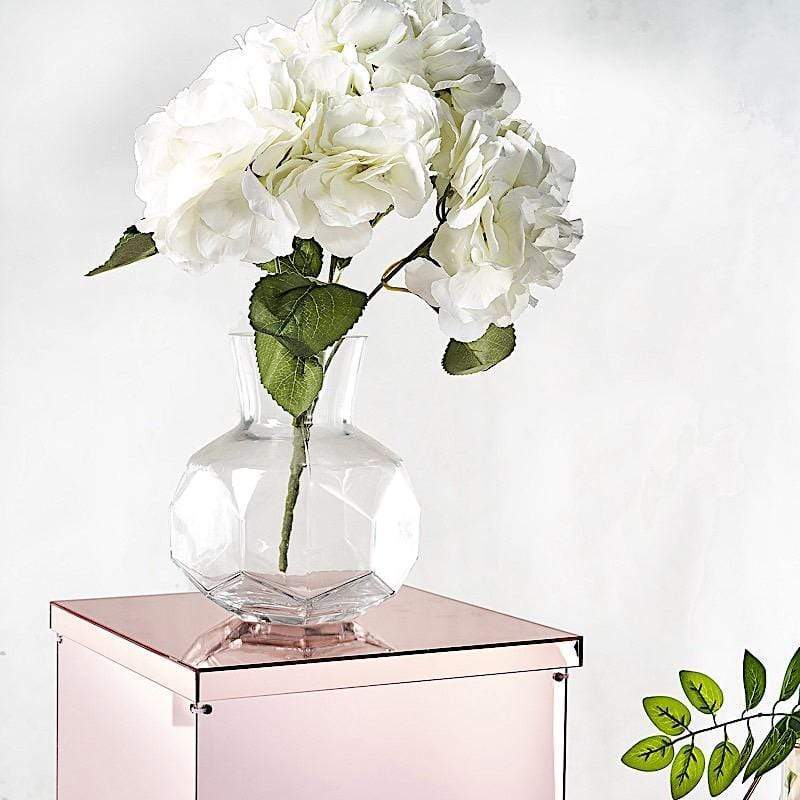 5 Acrylic Display Boxes Centerpieces Pedestal Riser Columns