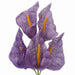 5 Burlap Large Calla Lilies Bushes ARTI_6744_LAV