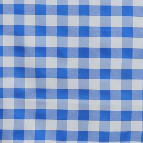5 Checkered Gingham Polyester Napkins 15" x 15"