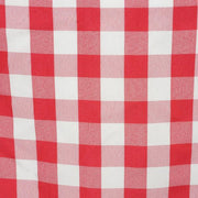 5 Checkered Gingham Polyester Napkins 15" x 15"