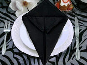 5 Cotton Napkins 20" x 20" NAP_COT_BLK
