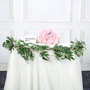 5 ft long Artificial Willow Foliage Garlands - Green ARTI_GLND_GRN006