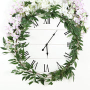 5 ft long Artificial Willow Foliage Garlands - Green ARTI_GLND_GRN006